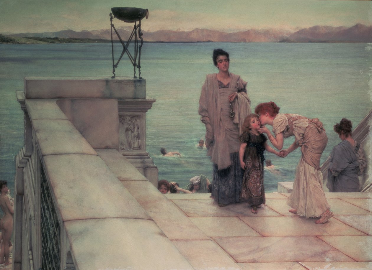 El beso, 1891 de Lawrence Alma Tadema