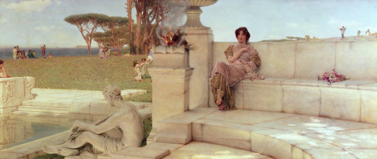 La voz de la primavera de Lawrence Alma Tadema