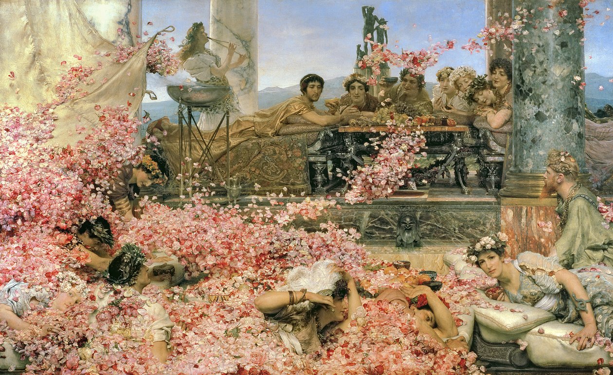 Las rosas de Heliogábalo, 1888 de Lawrence Alma Tadema
