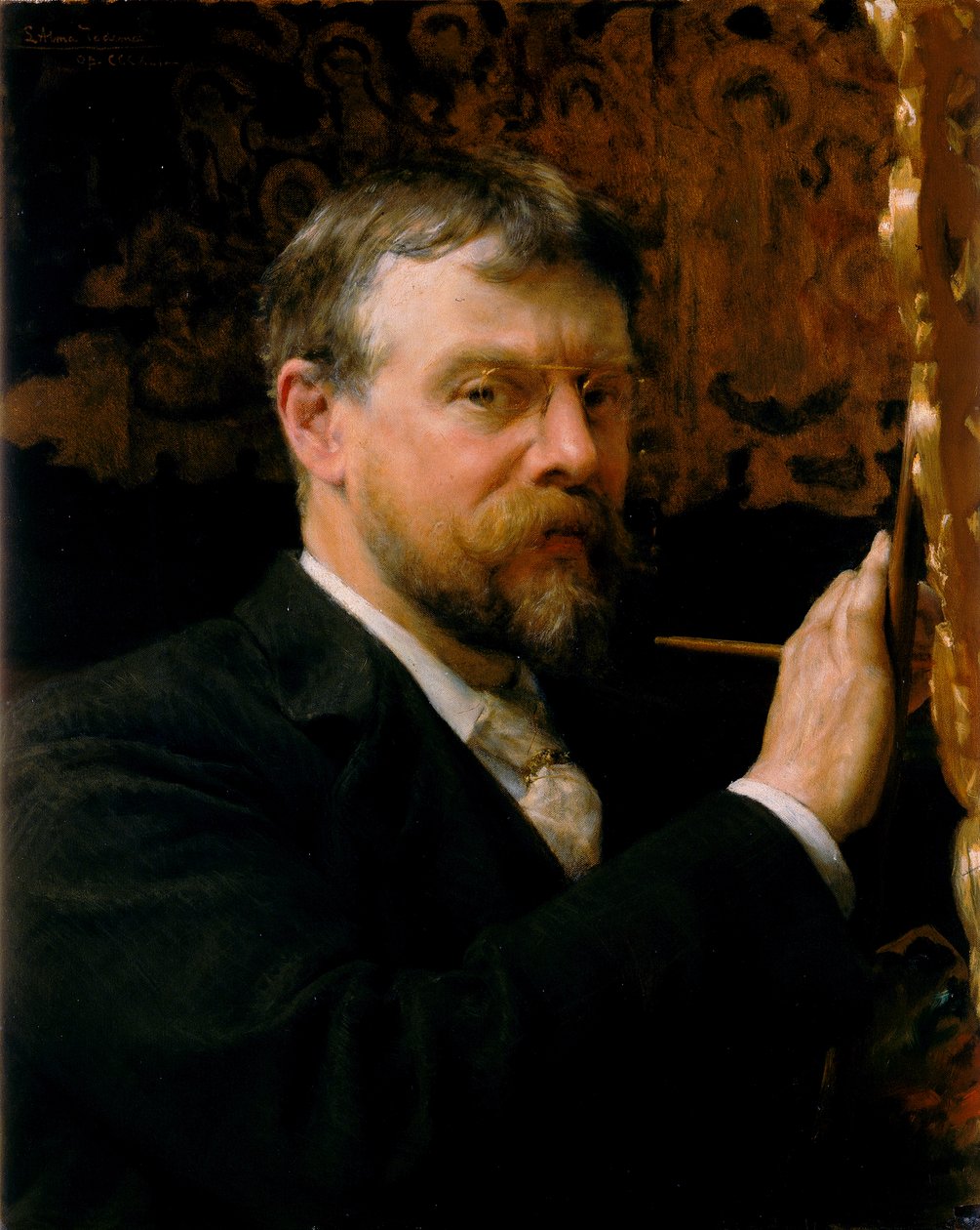 Autorretrato de Lawrence Alma-Tadema de Lawrence Alma Tadema