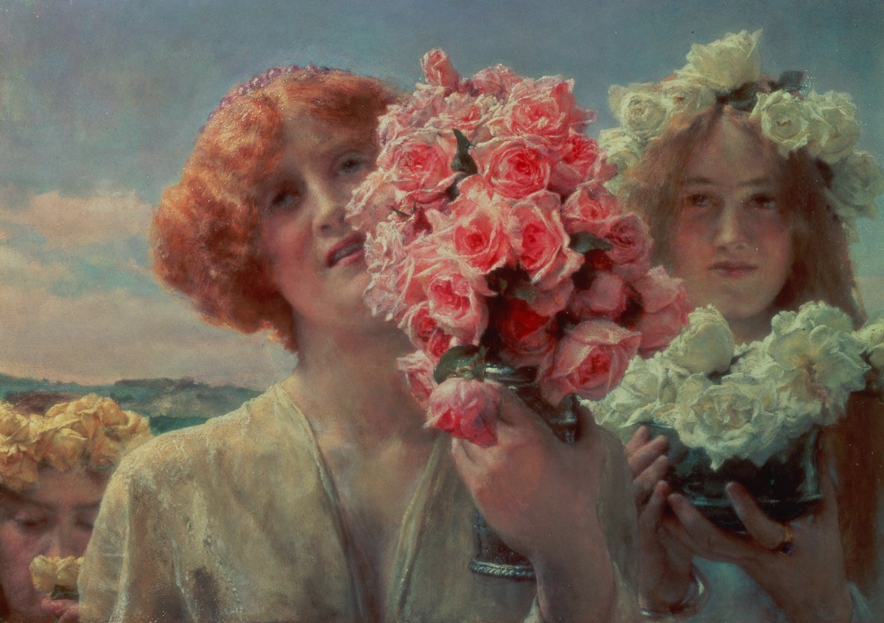 Ofrenda de verano, 1911 de Lawrence Alma Tadema