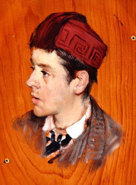 Sir Herbert Thompson, Bart., c.1877 de Lawrence Alma Tadema