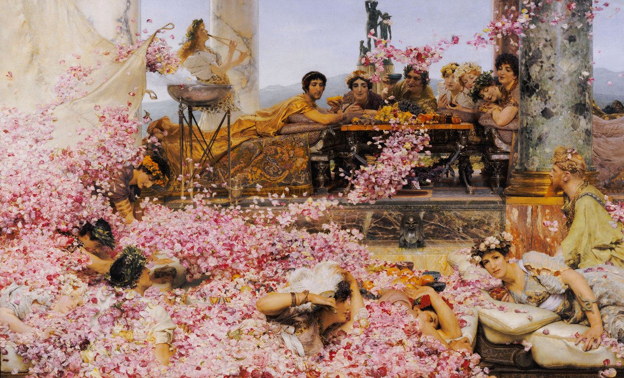Las rosas de Heliogábalo de Lawrence Alma Tadema