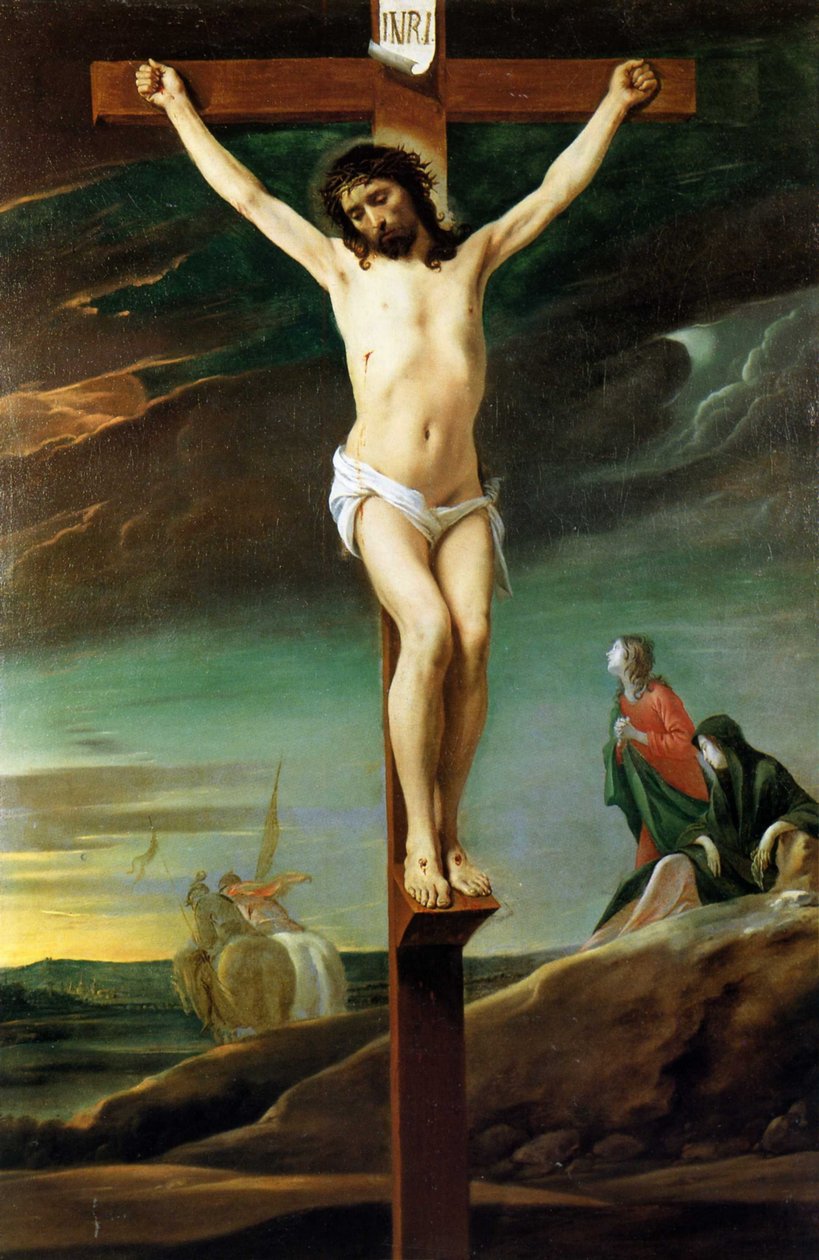 Le Nain - Cristo en la cruz de Le Nain Brothers