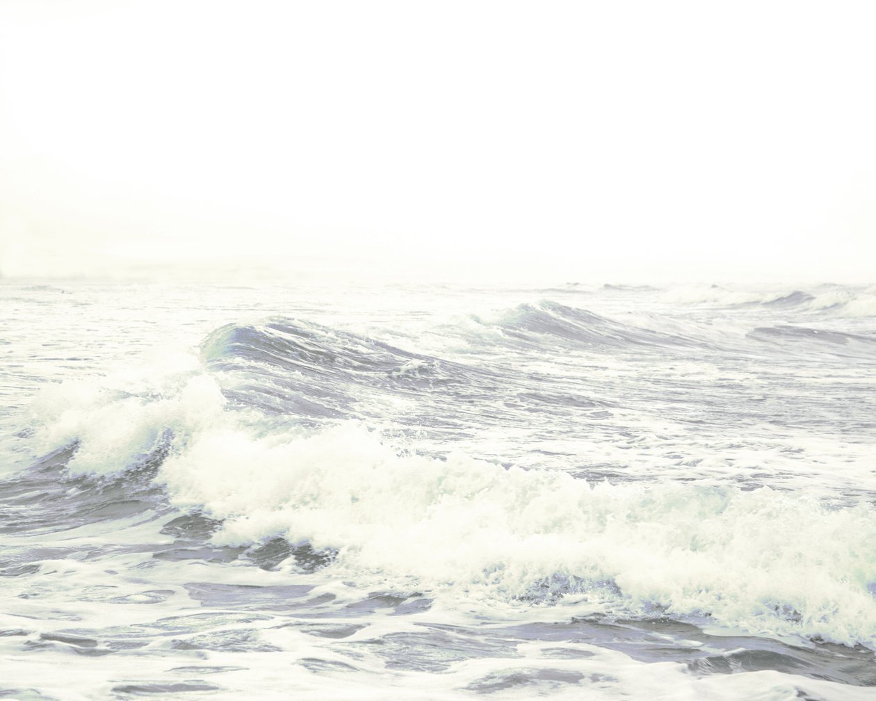 Olas tormentosas, c.2018 (fotografía) de Leah Straatsma
