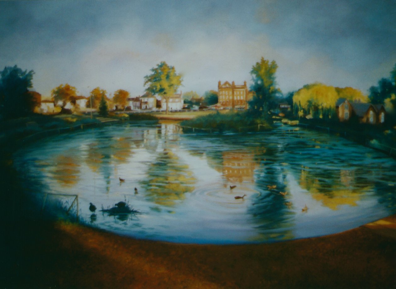 Estanque de Barnes, 2006  Mañana en Barnes de Lee Campbell