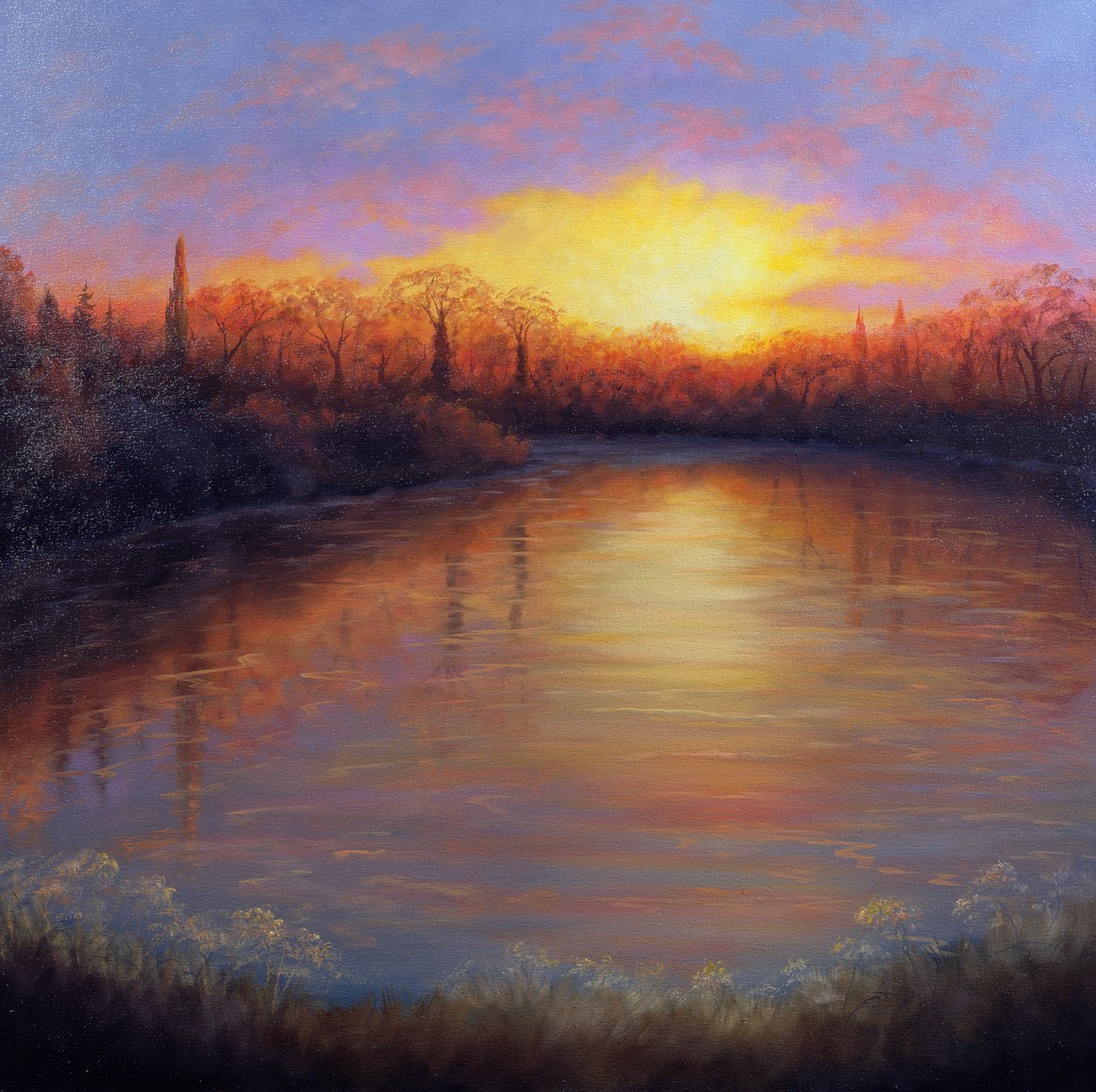 Brillo del río, 2006 de Lee Campbell