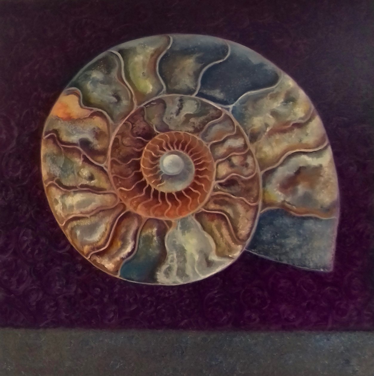 Amonita, Magenta, 2021 de Lee Campbell