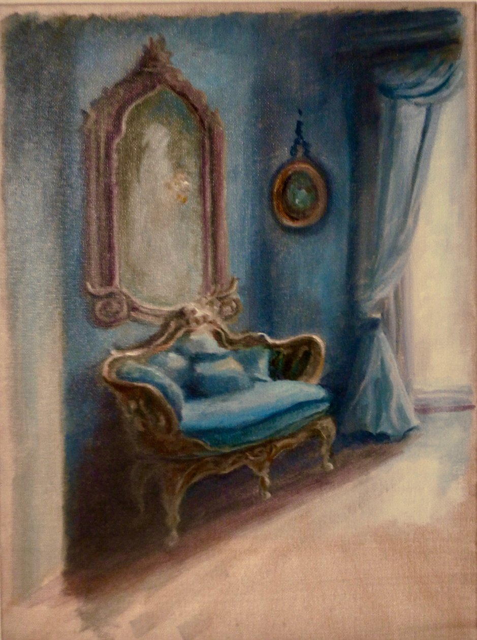 Presencia, 2024 (óleo sobre lienzo) de Lee Campbell