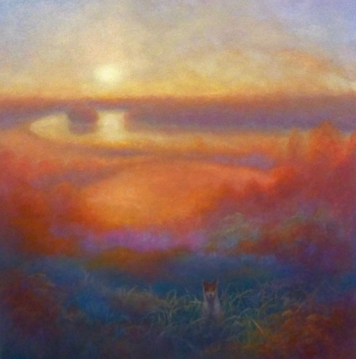 Reynard Caché, 2022 (óleo sobre lienzo) de Lee Campbell