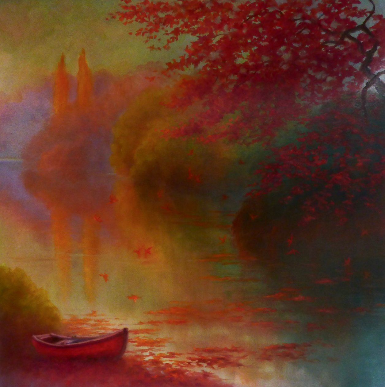 El barco rojo, 2020 de Lee Campbell