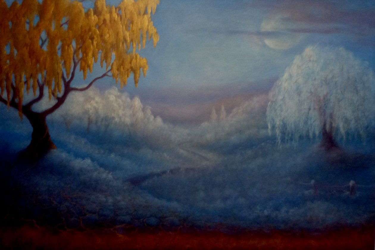 Winter Reverie, 2024 (óleo sobre lienzo) de Lee Campbell