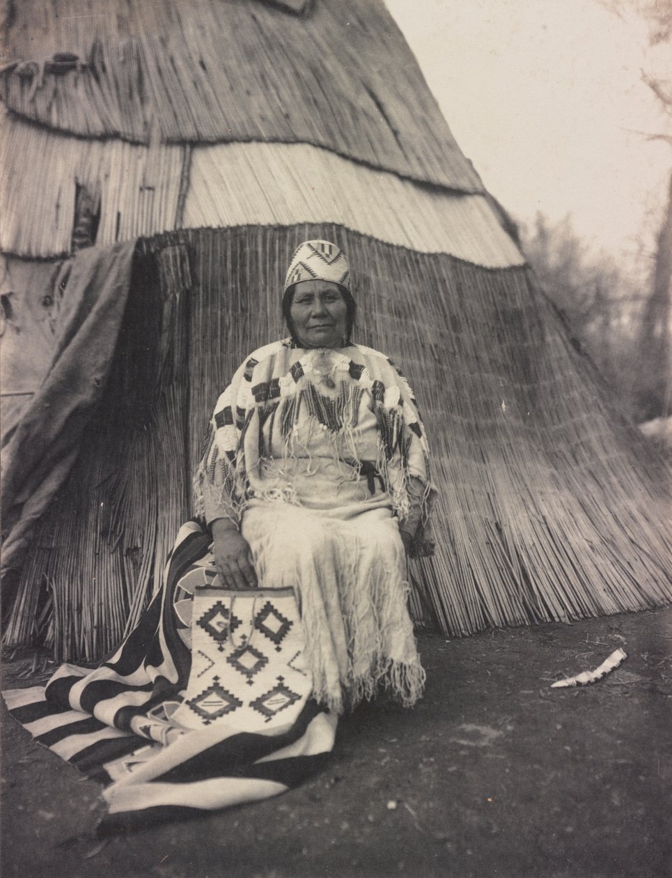 Edna Kash-kash, una mujer india Cayuse de Lee Moorhouse