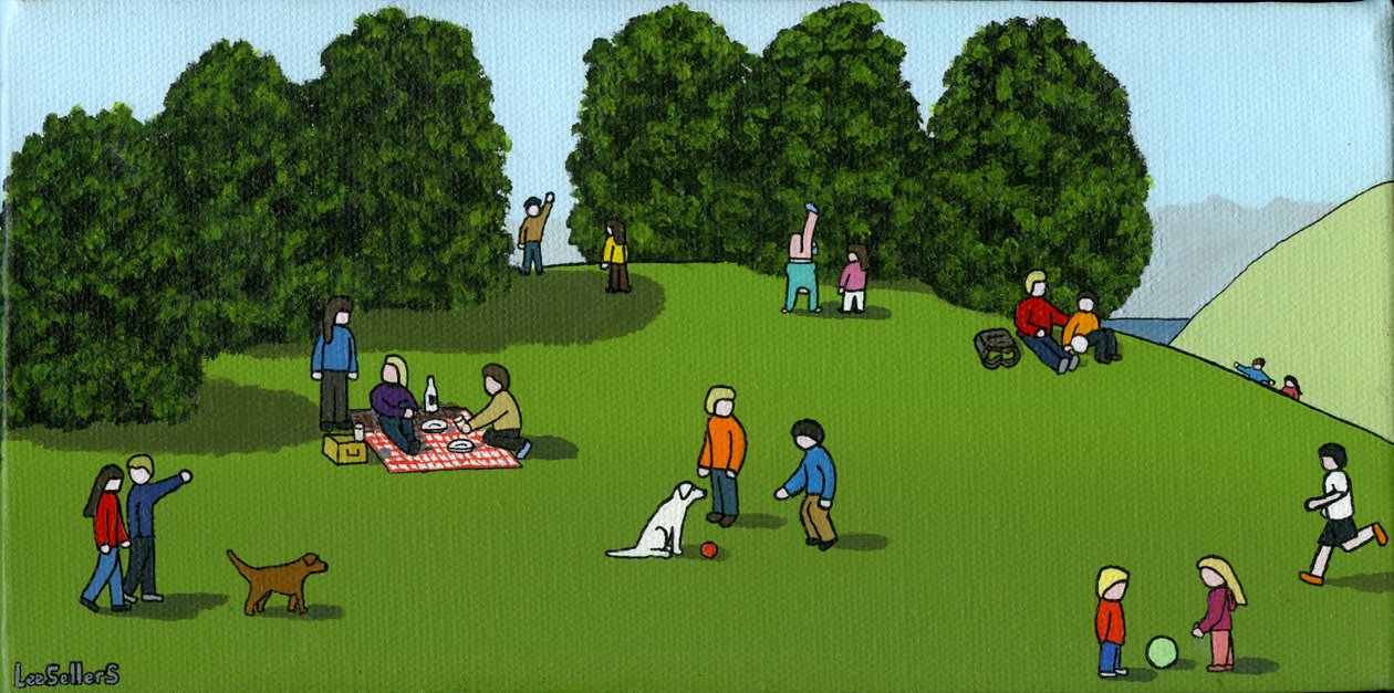 Picnic en la Colina, 2015 de Lee Sellers