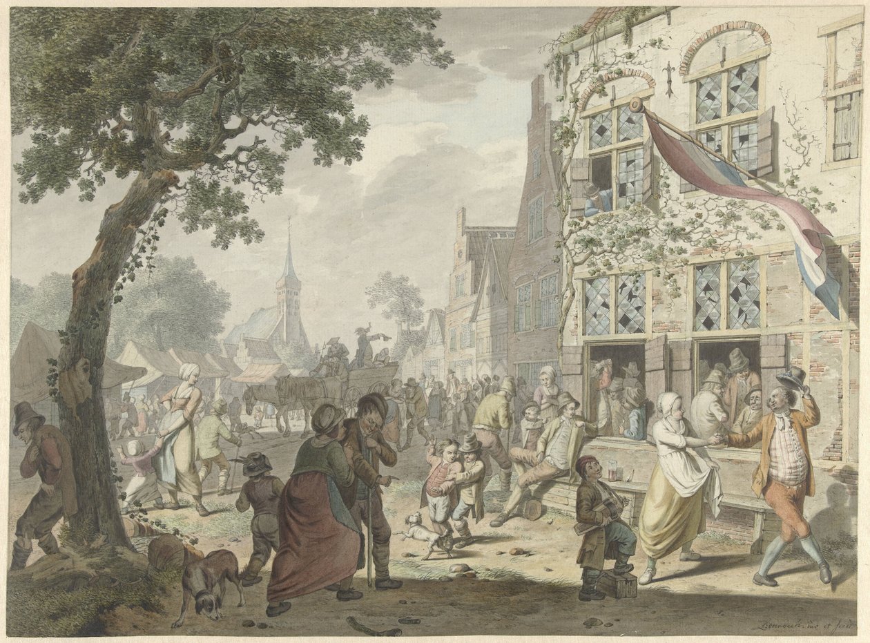 feria del pueblo de Leendert Overbeek