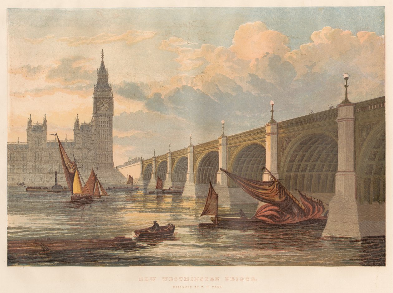 Puente de New Westminster, diseñado por P. N. Page de Leighton Brothers