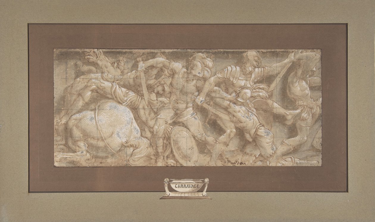Escena de batalla, 1511-87 de Lelio Orsi