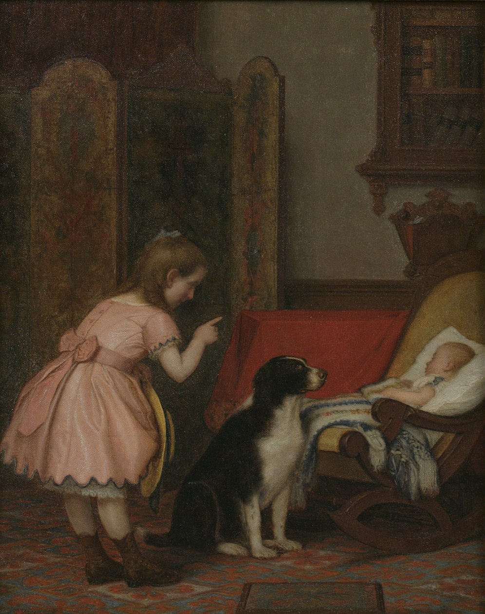 Dejados a cargo, 1874 de Lemuel Everett Wilmarth