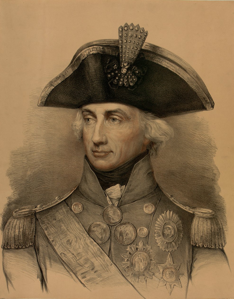 Vicealmirante Horatio Nelson (1758-1805) de Lemuel Francis (after) Abbott