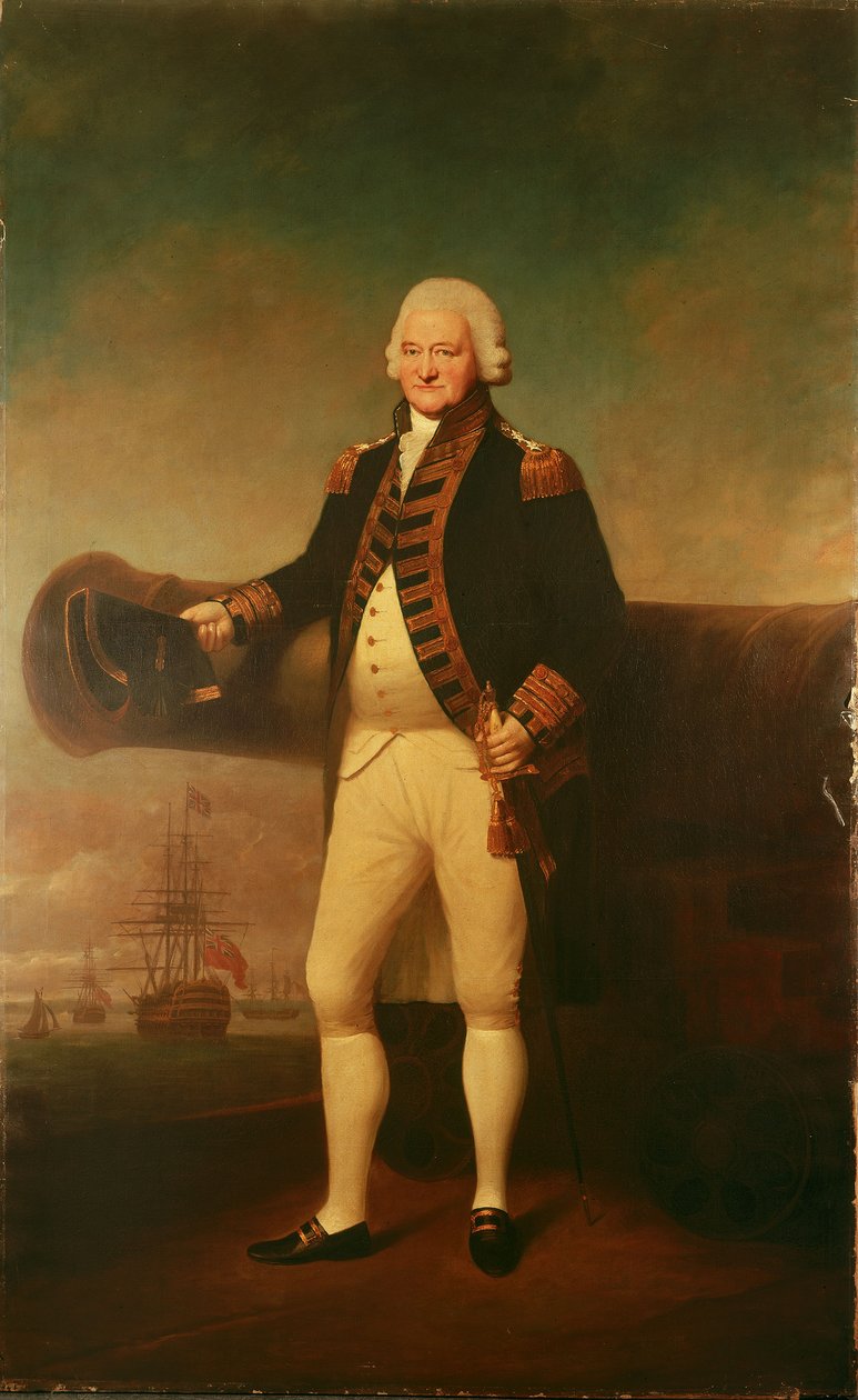 Almirante Sir Peter Parker (1721-1811), c.1799 (óleo sobre lienzo) de Lemuel Francis Abbott