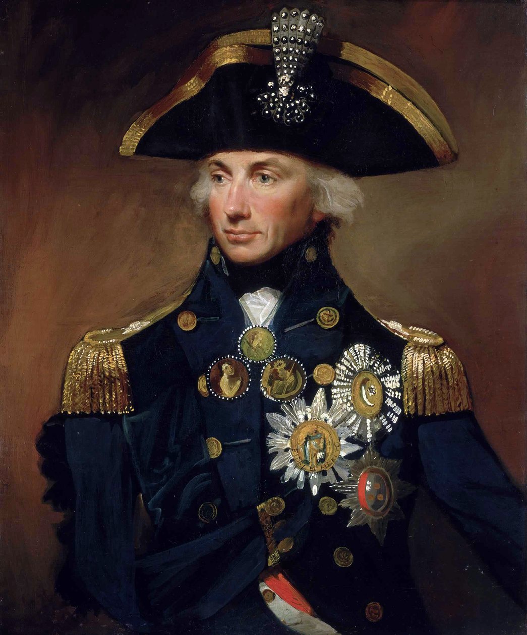 Contraalmirante Sir Horatio Nelson, 1758-1805 de Lemuel Francis Abbott