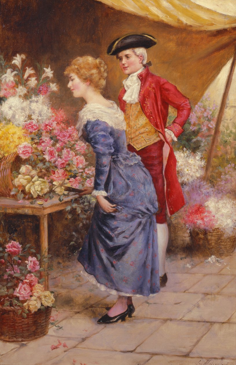 El puesto de flores de Leo Malempre
