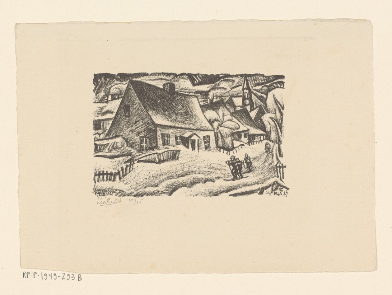 Altenberg (montañas de mineral) (título original del objeto) de Leo Gestel (signed by artist)