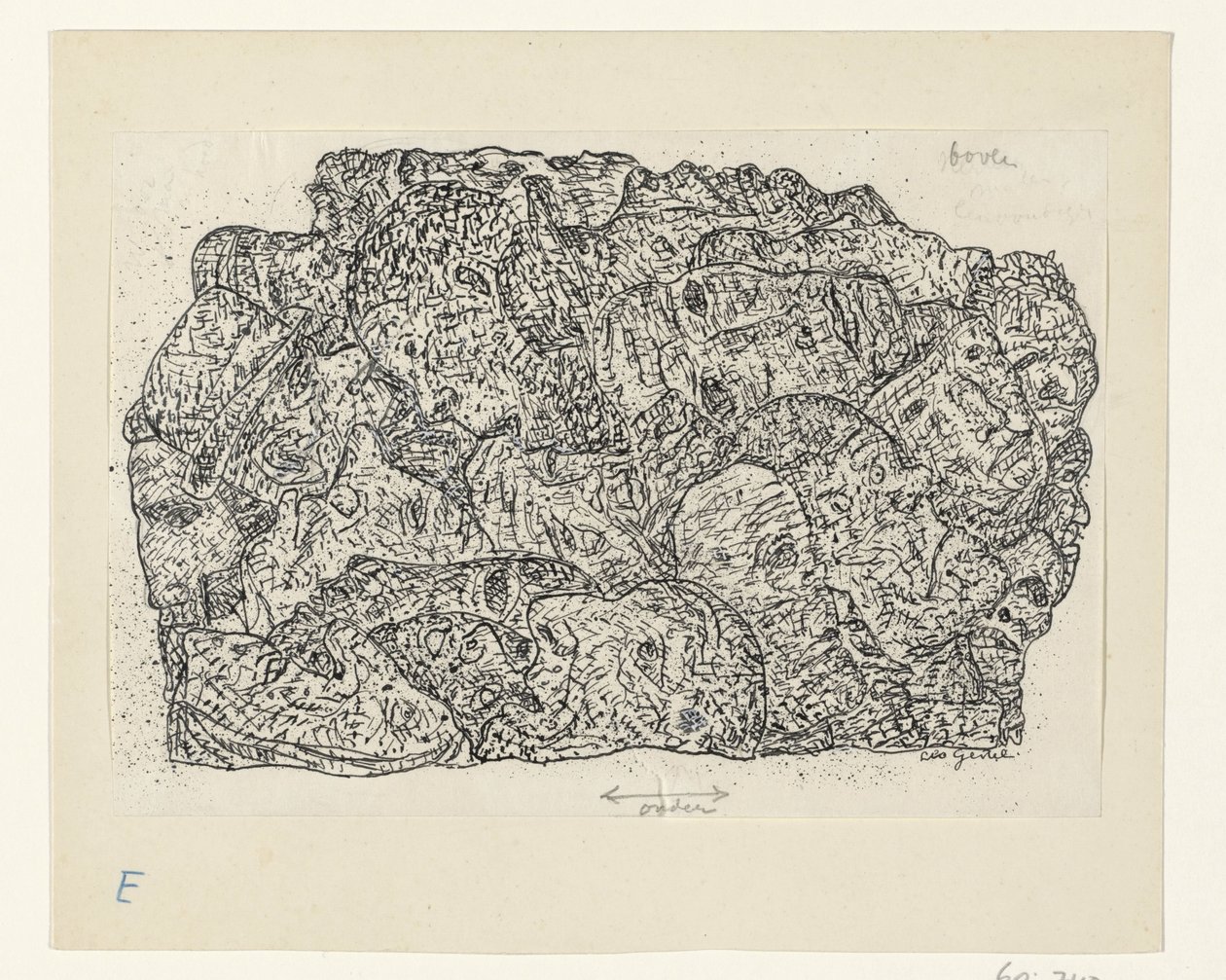Cabezas de Leo Gestel (signed by artist)