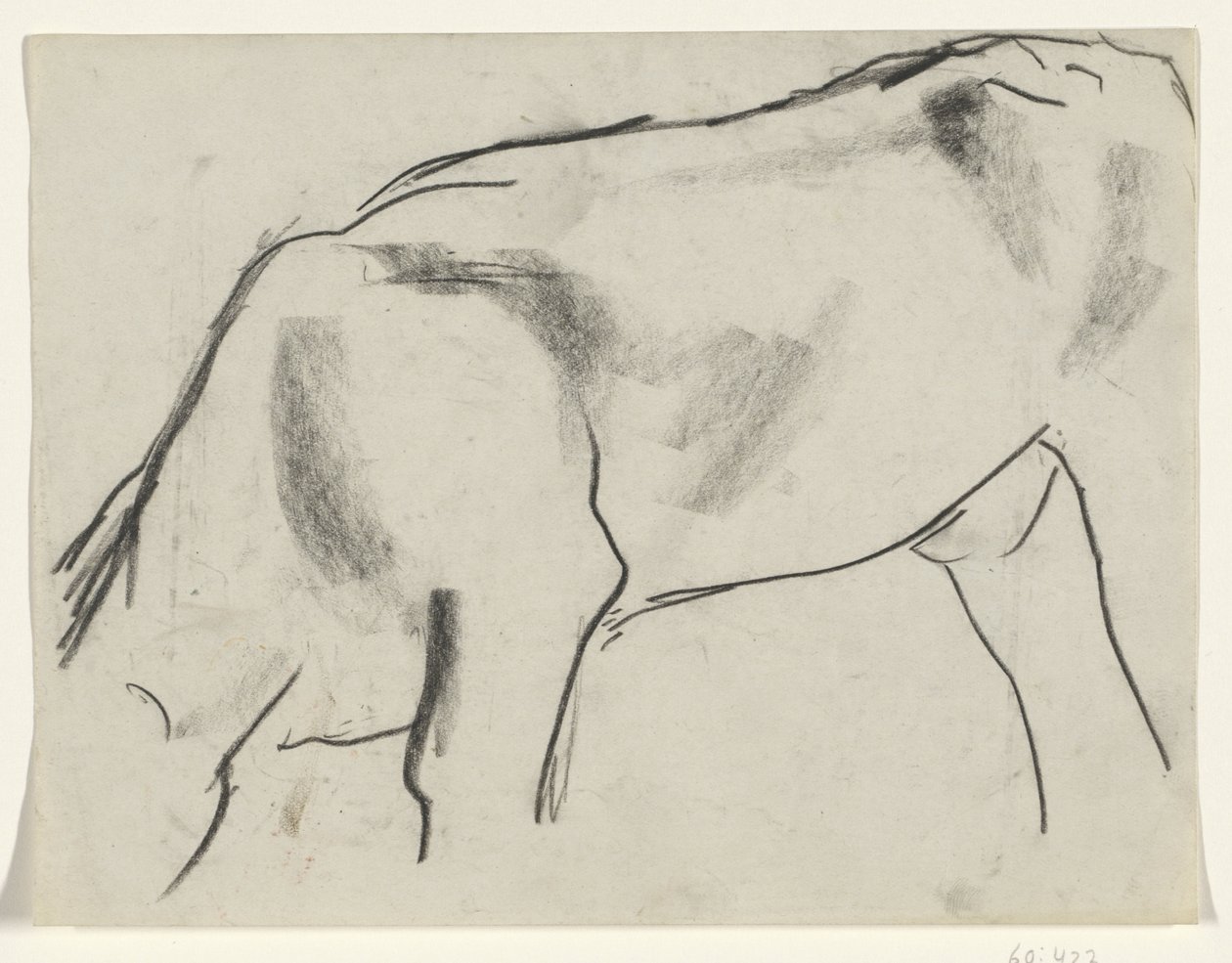 Vaca de pastoreo de Leo Gestel