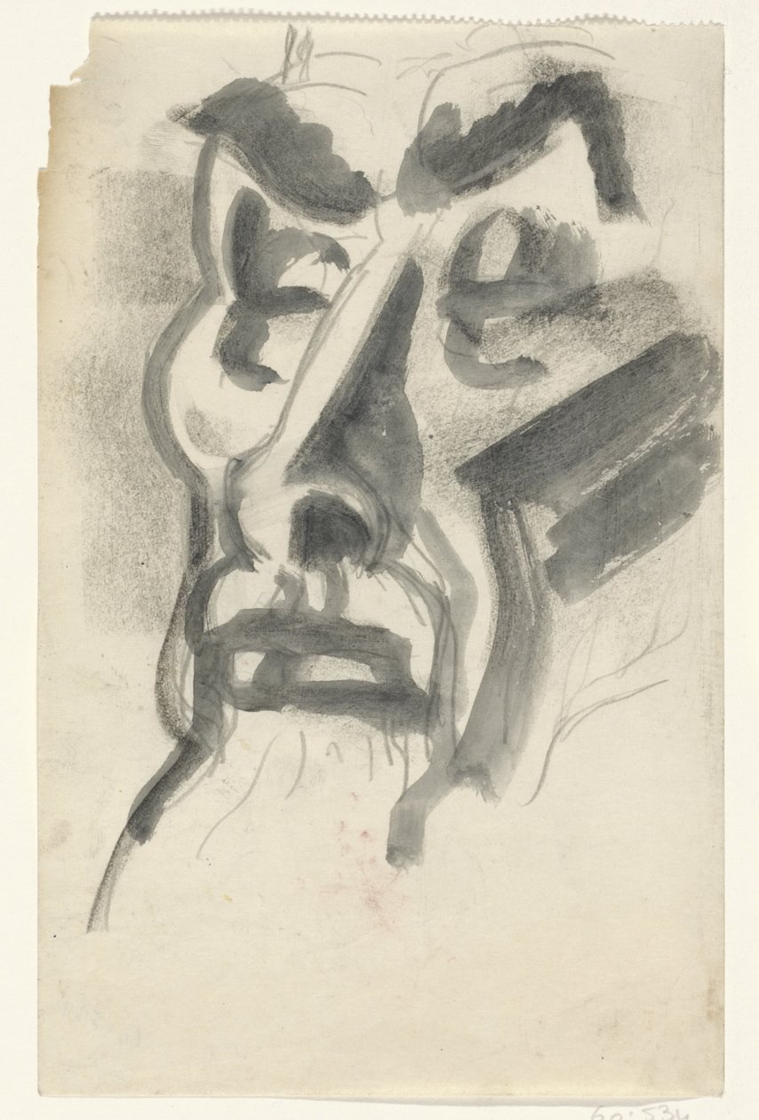 Retrato de Jan Toorop de Leo Gestel
