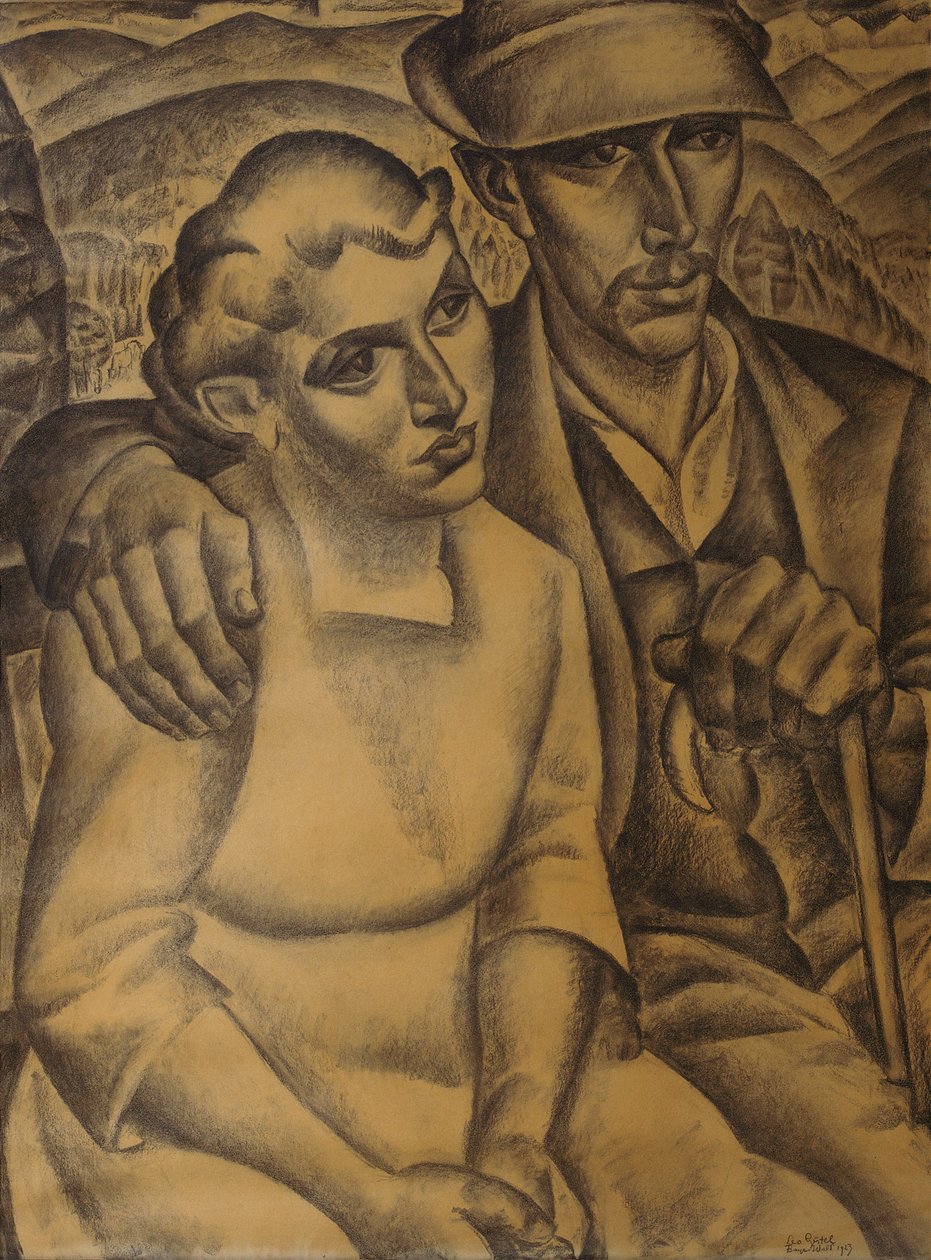 Los prometidos en el bosque de Baviera de Leo Gestel