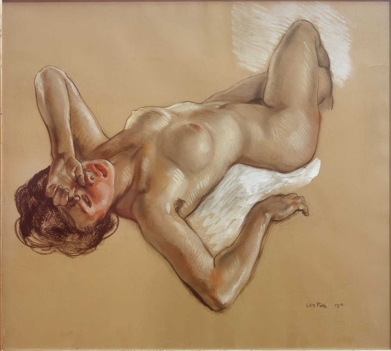 Desnudo reclinado (Alissa) de Leo Putz