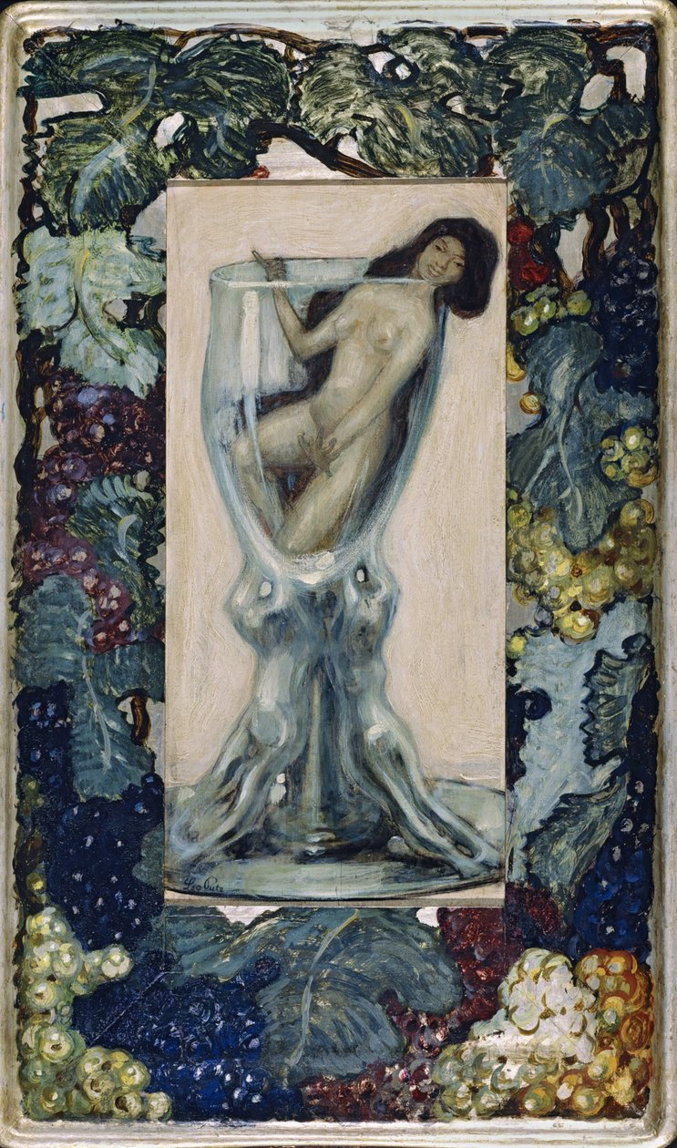 chica en el vaso de Leo Putz