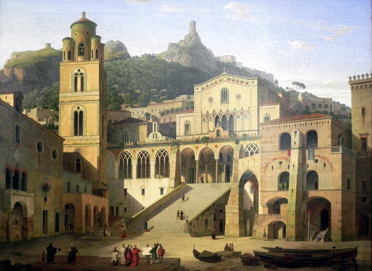 Plaza de la Catedral Klenze Amalfi de Leo von Klenze
