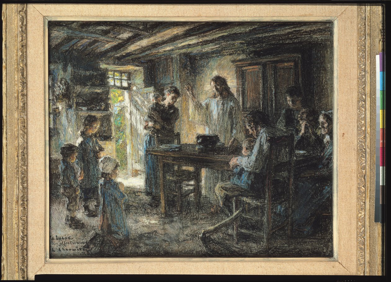 Cristo con los Mansos, 1903-04 de Leon Augustin Lhermitte