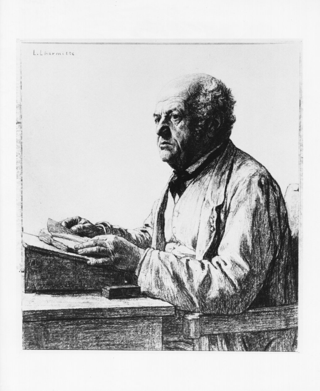 El Padre del Artista de Leon Augustin Lhermitte