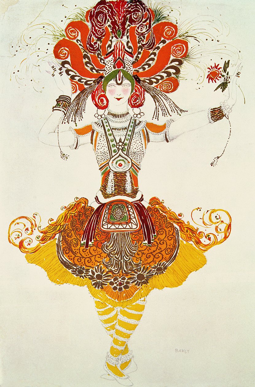 Vestuario de ballet para 