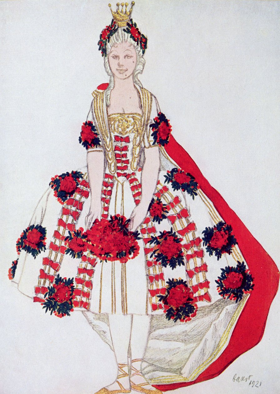 El fresno de las hadas, de La Bella Durmiente, 1921 de Leon Bakst