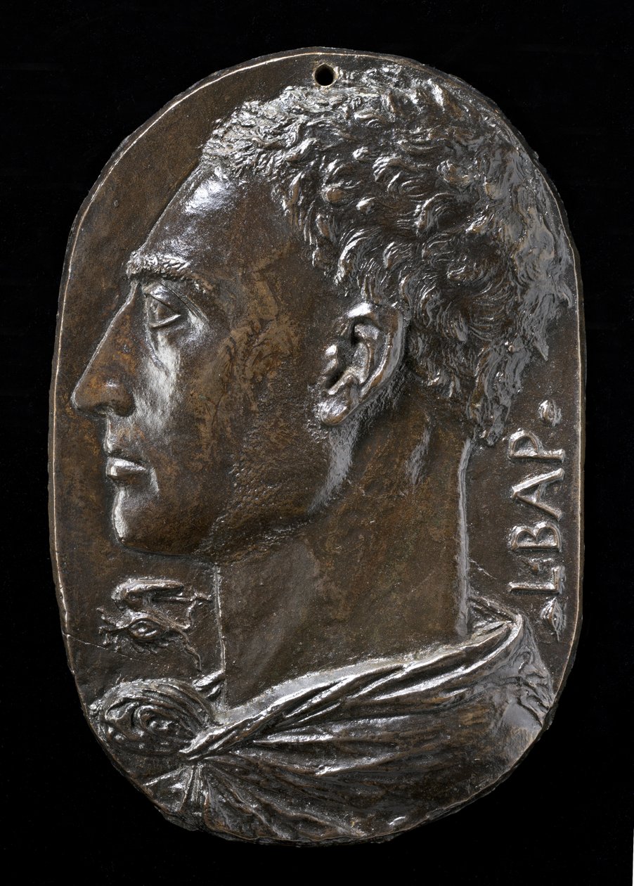 Autorretrato, c.1435 de Leon Battista Alberti