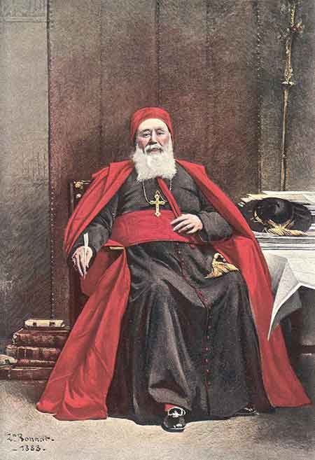El cardenal Charles Lavigerie, arzobispo de Argel 1825-1892 de Leon Joseph Florentin Bonnat