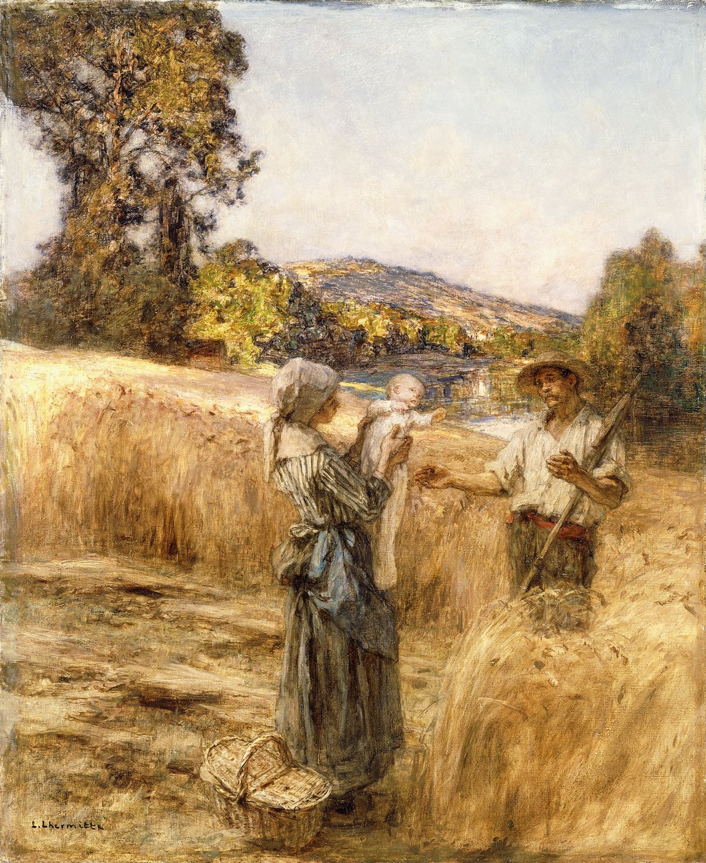Cena de Leon Augustin Lhermitte