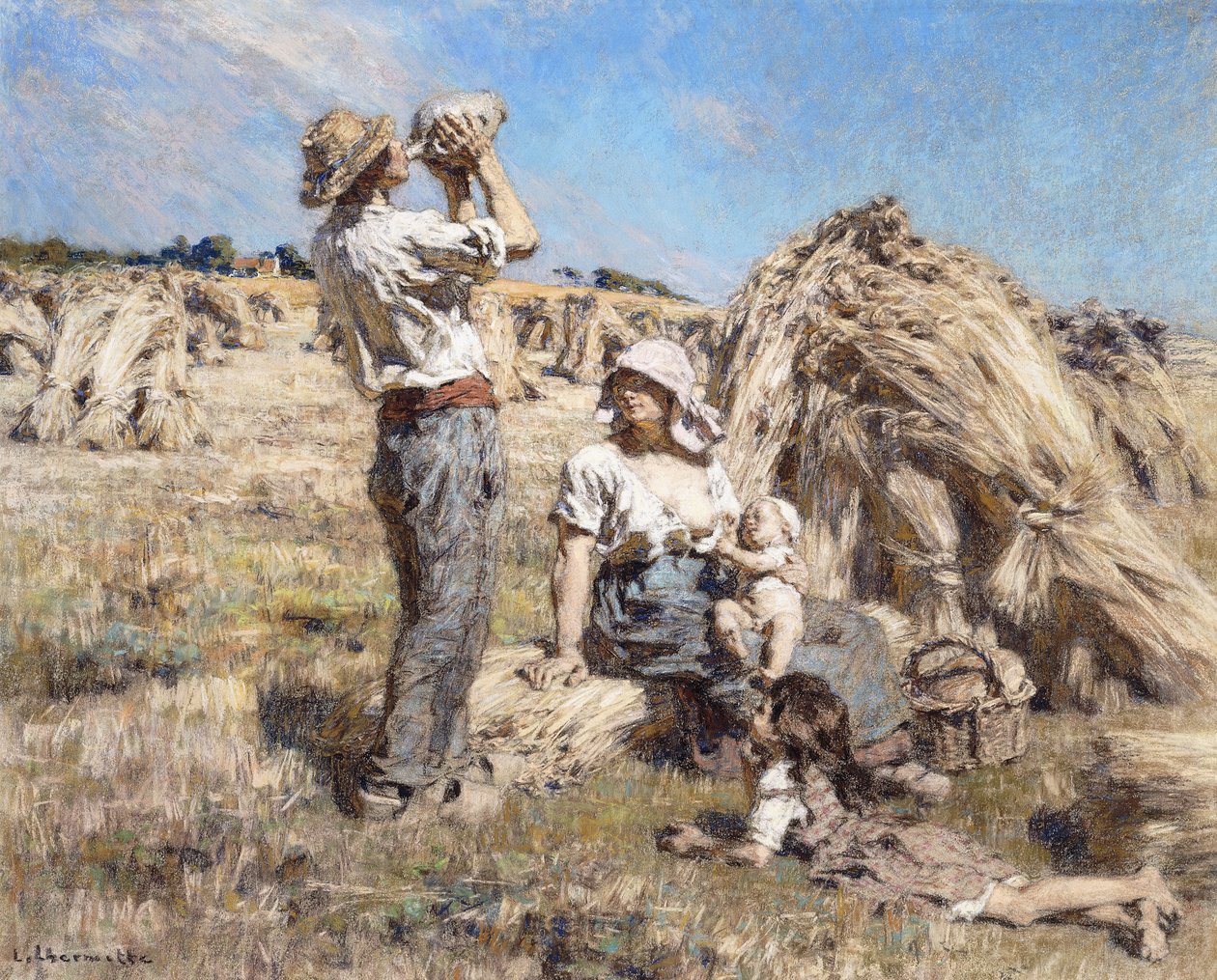 Maternidad de Leon-Augustin Lhermitte