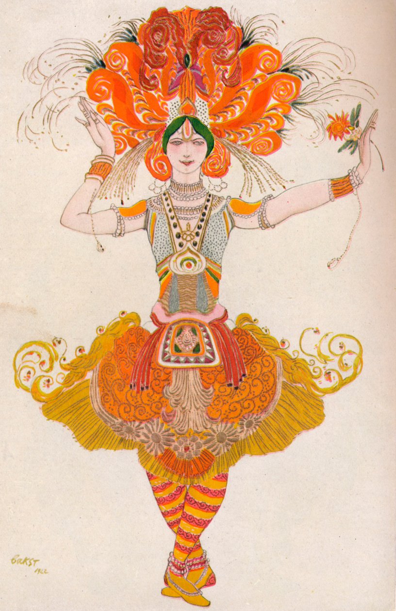 El Pájaro de Fuego, 1922 de Leon Bakst