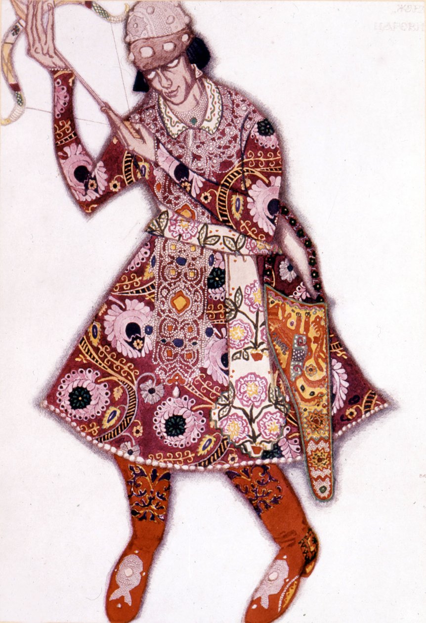 Vestuario de Léon Bakst para 