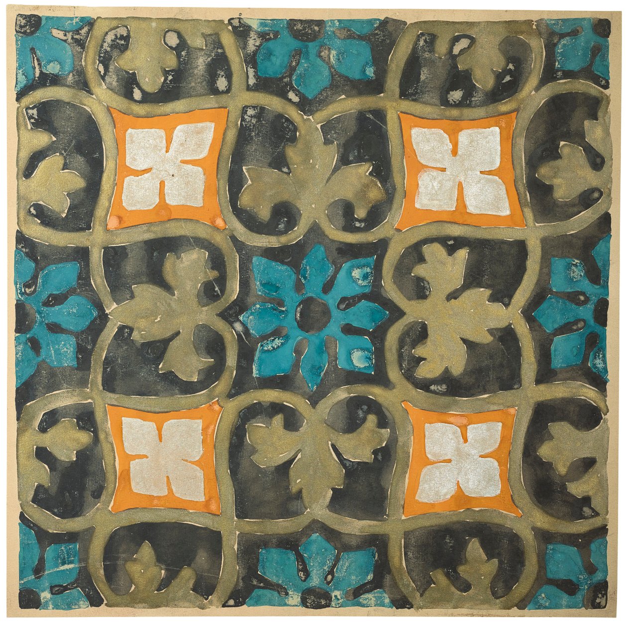 Diseño textil, principios del siglo XX de Leon Bakst