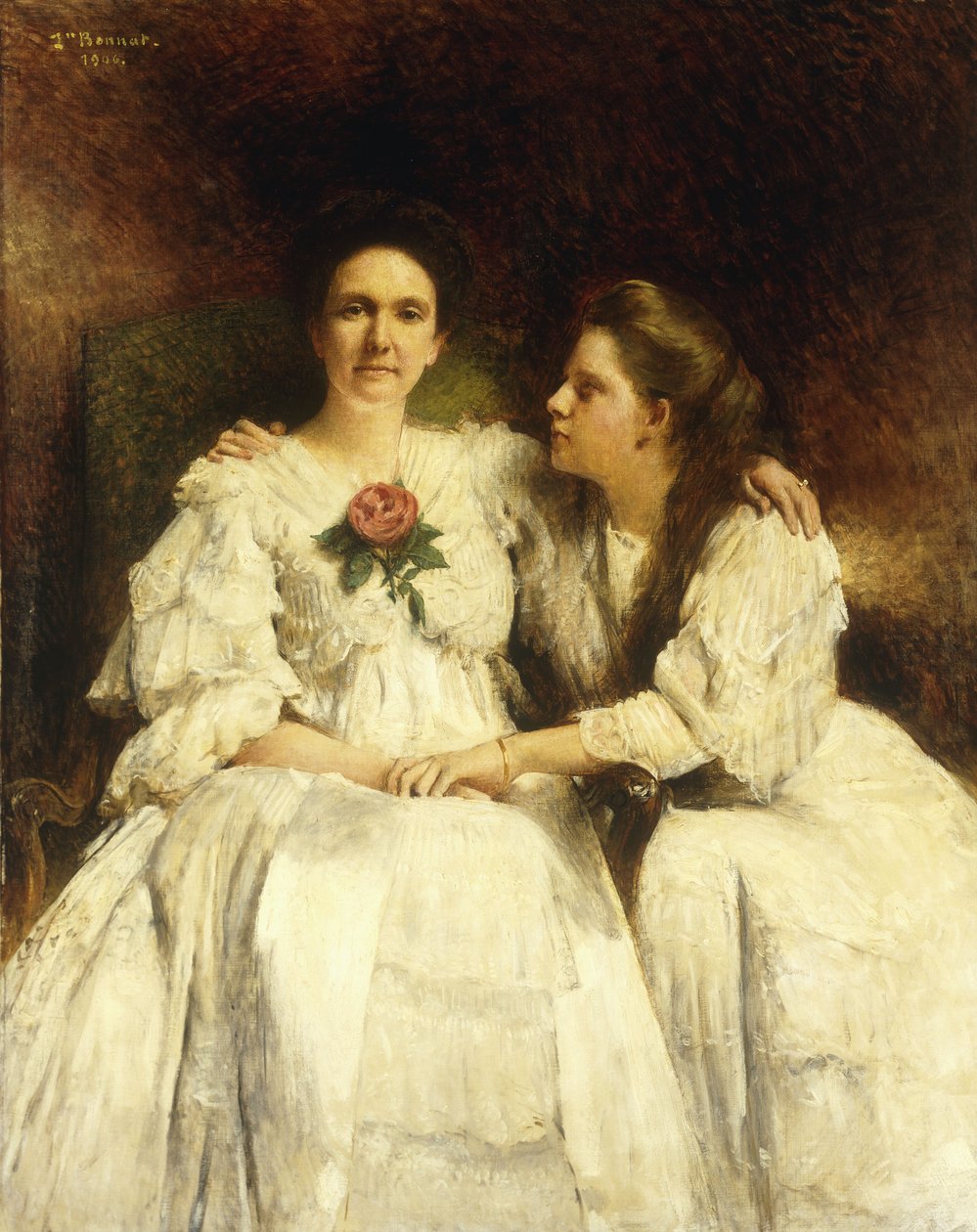 Madre e hija, 1905 de Leon Bonnant