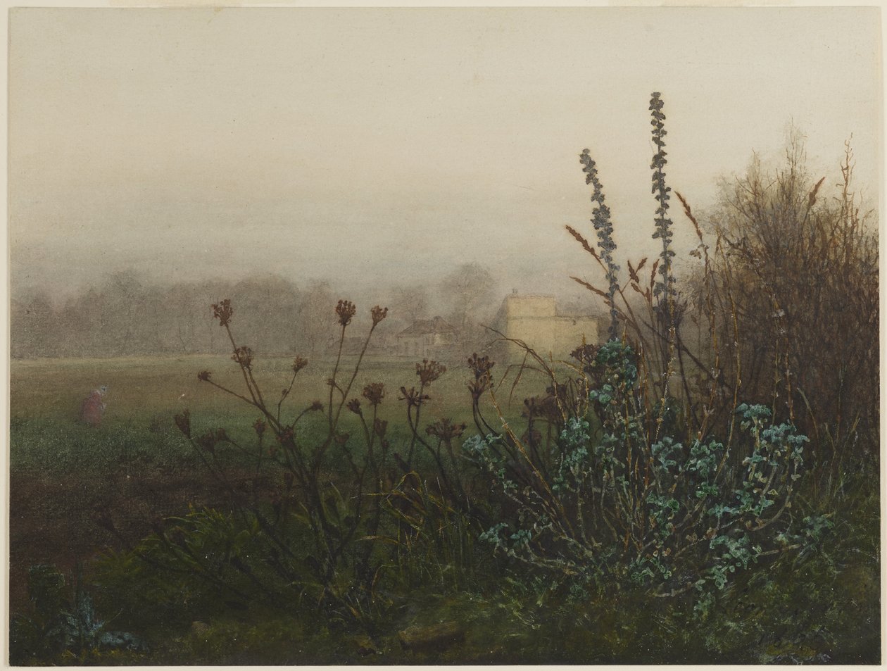 Paisaje rural de Léon Bonvin
