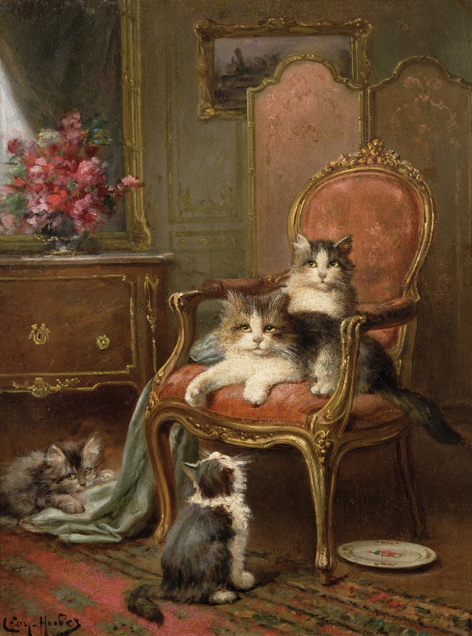 La silla favorita de Leon Charles Huber