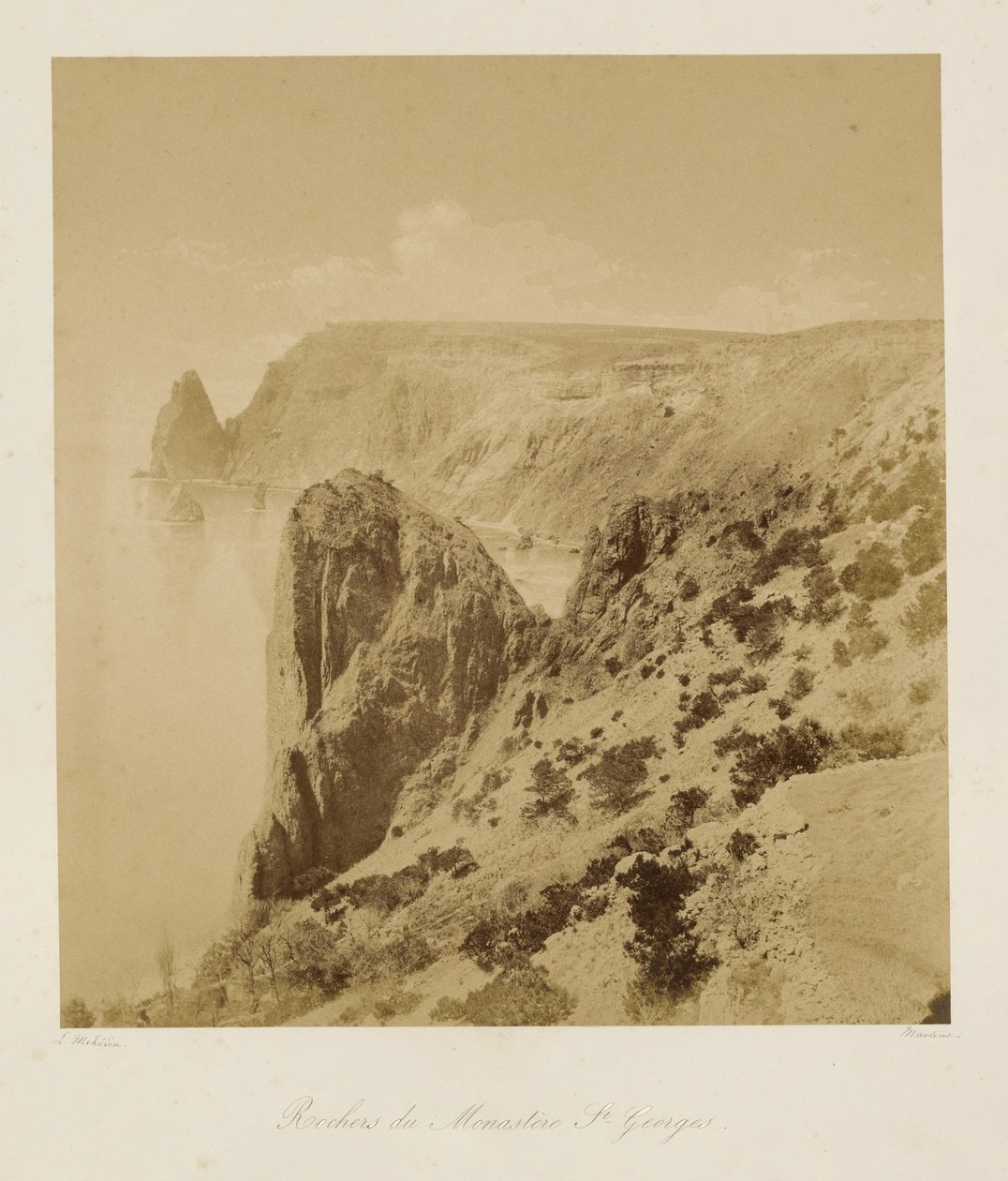 Peñas del Monasterio de San Jorge (Rochers du Monastere St. Georges) de Leon Eugéne Méhédin