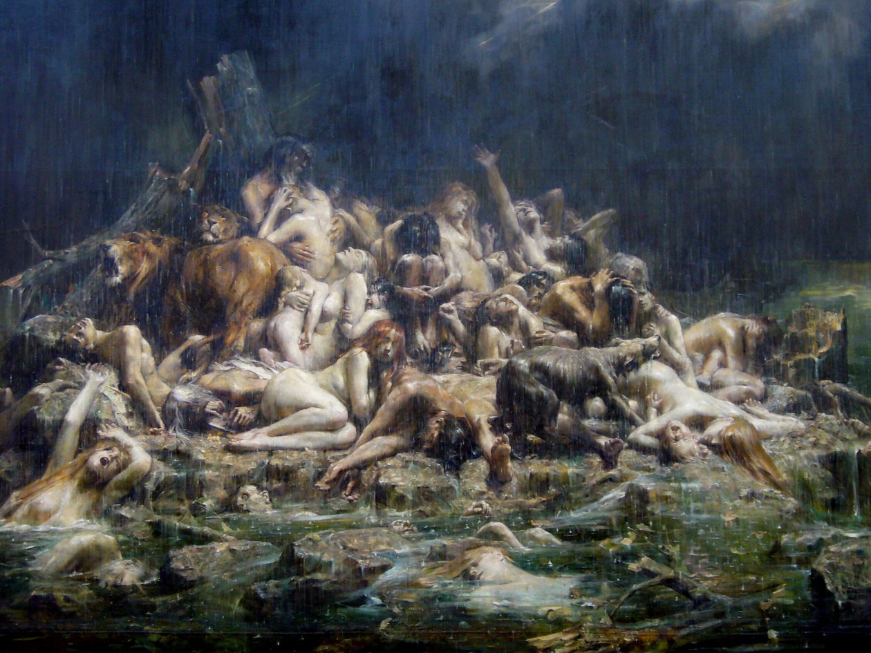 El diluvio de Leon Francois Comerre